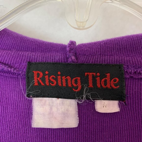 Rising Tides Distressed Ebroidered Hoodie - Picture 4 of 4
